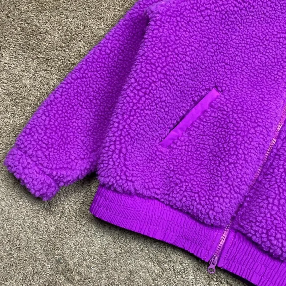 Nike Women's Purple and Pink Sweatshirt